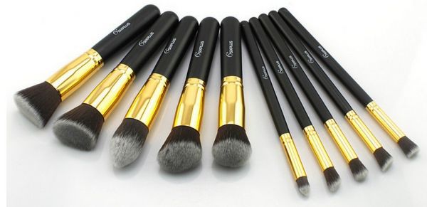 Kit 10 pincéis de precisão Sixplus