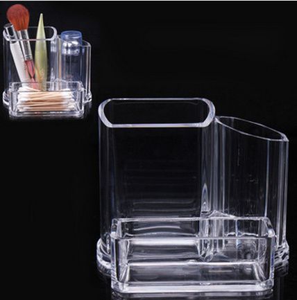 Organizador para pincéis e cotonetes